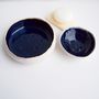 Handmade Navy Blue Ceramic Soap Dish, thumbnail 2 of 12
