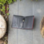 Men's Luxury Black Leather Wallet Card Holder Rfid Safe Personalised, thumbnail 2 of 8