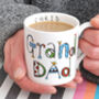 Personalised Granddad Bone China Mug, thumbnail 1 of 6