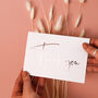 Thank You Card Multi Pack With Rose Gold Foil, thumbnail 6 of 8