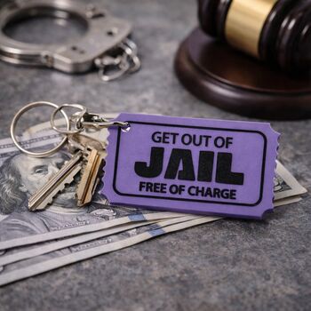 Arcade Ticket Funny And Offensive Novelty Keyrings, 10 of 10