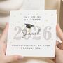 Personalised 2026 Graduation Card For Grandson, thumbnail 1 of 7