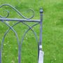 Ornate Scrolled Garden Bench, thumbnail 3 of 8