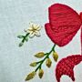 Christmas Bow Embroidery Kit, thumbnail 2 of 8