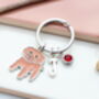 Personalised Cockapoo Keyring Miniature Poodle, Cavapoo, thumbnail 6 of 12