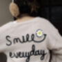 Beige Smile Everyday Flower Knit Cardigan, thumbnail 5 of 9