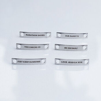 Personalised Metal Shoe Tags, 6 of 9