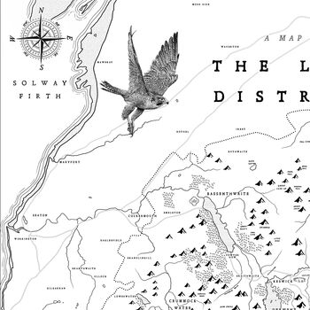 The Lake District Illustrated Map, 4 of 9