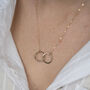 The 9ct Gold Laurel Personalised Necklace, thumbnail 1 of 6