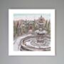 'Frozen Fountain' Print, thumbnail 1 of 3