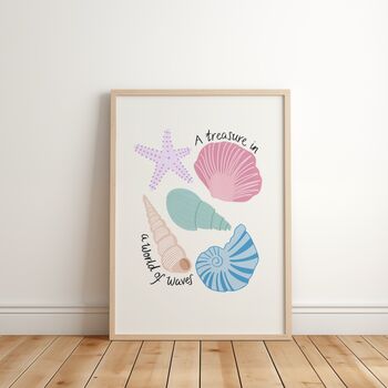 Seashells Art Print, 7 of 7