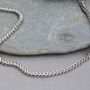 Men's Stainless Steel Wheat Link Chain, thumbnail 4 of 7