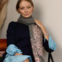 Personalised Cashmere Modal Butterfly Scarf, thumbnail 1 of 12