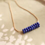 Lapis Lazuli Gemstone Necklace, thumbnail 1 of 5
