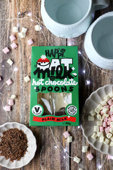 Happi Christmas Vegan Hot Chocolate Spoons, 2 of 5
