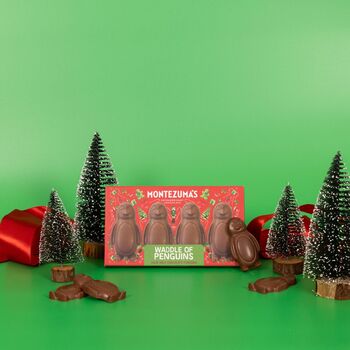 Milk Chocolate Waddle Of Penguins, Four Solid Penguins, 2 of 2