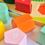 Wooden Teaching Clock And Shape Sorter Puzzle, thumbnail 2 of 11