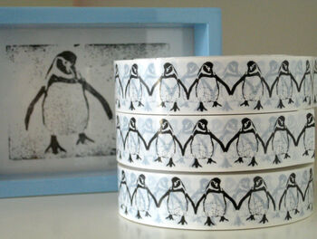 Printed Sticky Tape Penguin Or Bunny, 2 of 4