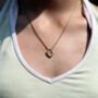 Gold Vermeil Heart Necklace, thumbnail 4 of 6