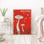 Yayoi Kusuma Red Mushroom Art Print, thumbnail 2 of 3