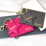 Personalised Card Holder And/Or Star Keyring, thumbnail 1 of 6