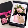 Personalised Scented Silk Peony 50th Birthday Card, thumbnail 1 of 7