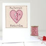 Personalised Heart 1st Birthday Card For Girls, thumbnail 6 of 12