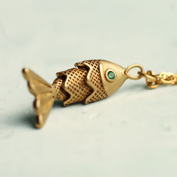 Moving Fish Necklace, 4 of 11