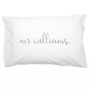 Wedding Mr And Mrs Personalised Pillow Case Set, thumbnail 7 of 10