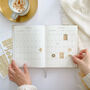 Wedding Planner Book Grey With Gold Foil, thumbnail 6 of 12
