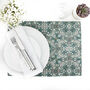 Flourishing Garden William Morris Canvas Dining Mat, thumbnail 4 of 12