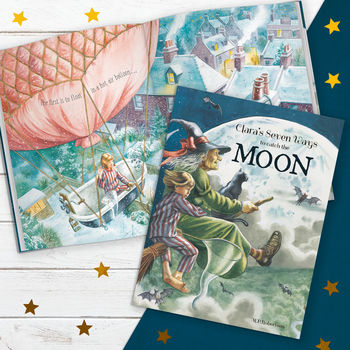Personalised 'Seven Ways To Catch The Moon' Book, 2 of 8
