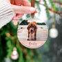 Personalised Photo Wooden Dog Memorial Ornament, thumbnail 6 of 7