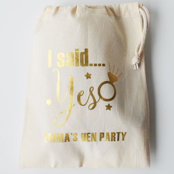 Hen Party Bags, 'I said yes, We said Party', 3 of 4