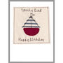 Personalised Boat Father's Day Card For Dad / Grandad, thumbnail 7 of 12