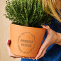 Personalised Terracotta Herb Pot, thumbnail 1 of 6