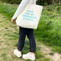 Dogs Are My Favourite People Tote Bag, thumbnail 3 of 4