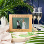 Personalised Wedding Photo Frame Mr And Mrs Gift, thumbnail 9 of 10
