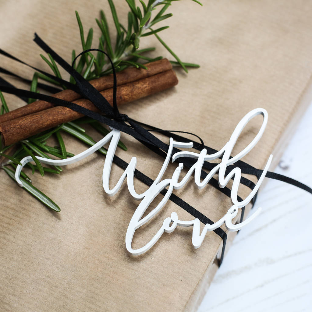 'With Love' Gift Tags