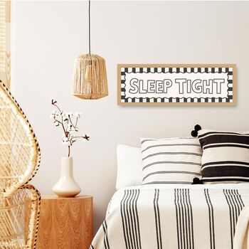 Framed Sleep Tight Bedroom Print, 3 of 6