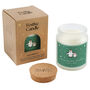 Peronalised Grandad Gingerbread Scented Penguin Candle | 'Merry Christmas Grandad Love …' | Seasonal Winter Home Décor, thumbnail 2 of 2