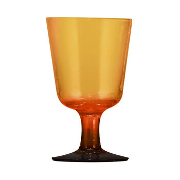 Hand Blown Colourful Bubble Wine Glass, 9 of 11