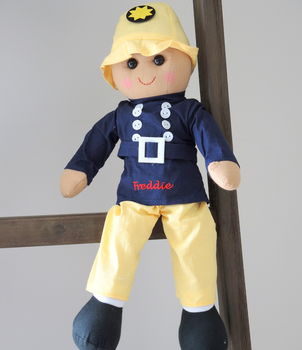 fireman peg doll