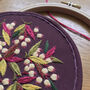 Autumn Berries Botanical Embroidery Kit, thumbnail 2 of 7