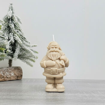 Father Christmas Decoration Candle Santa Claus Gift, 10 of 10