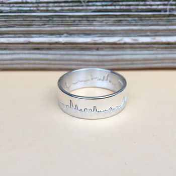 Personalised City Skyline Ring, 3 of 7
