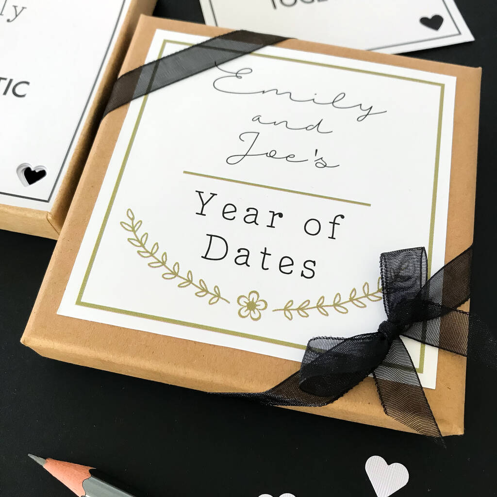 Our Year Of Dates By Little Bird Designs