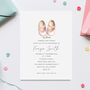 10 Christening Shoes Invitations, thumbnail 1 of 3