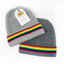 Multicoloured Rainbow Gloves Or Hat, thumbnail 4 of 4