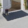 My Mat Outdoor Rope Mat Navy Blue, Black Or Natural, thumbnail 1 of 9